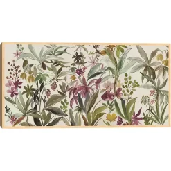 Kirklands Home Canvas Art|Garden Delight Framed Canvas Art Print Multi