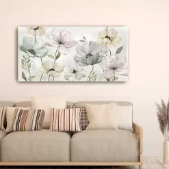 Kirklands Home Canvas Art|Garden s Canvas Art Print Gray