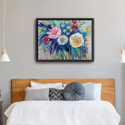 Kirklands Home Framed Art|Garden Variety Framed Canvas Art Print Multi