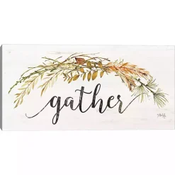 Sale Gather Garland Fall Canvas Art Print Fall
