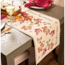 Hot Gather Together Fall Leaves Table Runner, 108 in. Fall