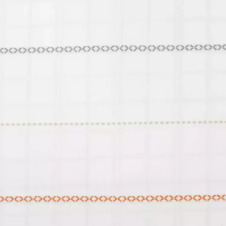 Kirklands Home Table Linens|Gather with Pumpkin Harvest Table Runner White