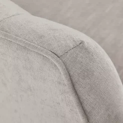 Kirklands Home Accent Chairs|Gayla Taupe Button Tufted Swivel Accent Chair Gray