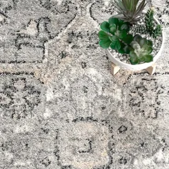 Kirklands Home Area Rugs|Gena Medallion Area Rug, 8x10