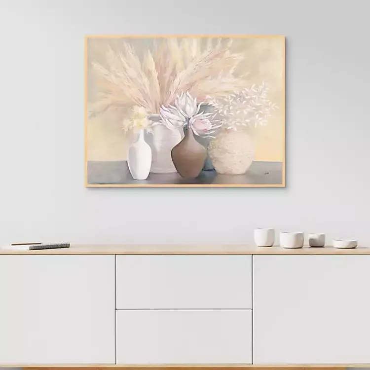 Kirklands Home Canvas Art|Gentle Still Life Framed Canvas Art Print