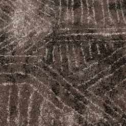 Kirklands Home Area Rugs|Geometric Kourt Area Rug, 5x7 Brown