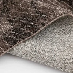 Kirklands Home Area Rugs|Geometric Kourt Area Rug, 5x7 Brown