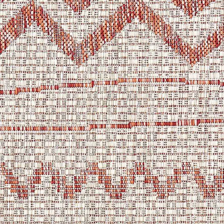 Kirklands Home Outdoor Rugs|Geometric Stripe Sun Shower Outdoor Area Rug, 5x8