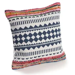 Hot Geometric Stripe Throw Pillow Pillows