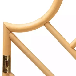 Kirklands Home Beds & Headboards|Geometric Weave Rat Queen Headboard Tan