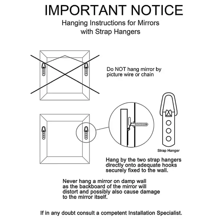 Kirklands Home Decorative Mirrors|George Ridged Rectangular Wall Mirror Black