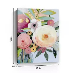 Kirklands Home Canvas Art|Georgia Bouquet II Canvas Art Print, 24x32 in.