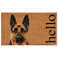 Kirklands Home Doormats|German Shepherd Hello Doormat