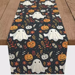 Online Ghosts and Pumpkins Halloween Table Runner, 72 in. Halloween