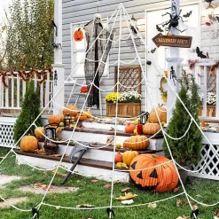 Hot Giant Spider Web Outdoor Halloween Decoration Halloween