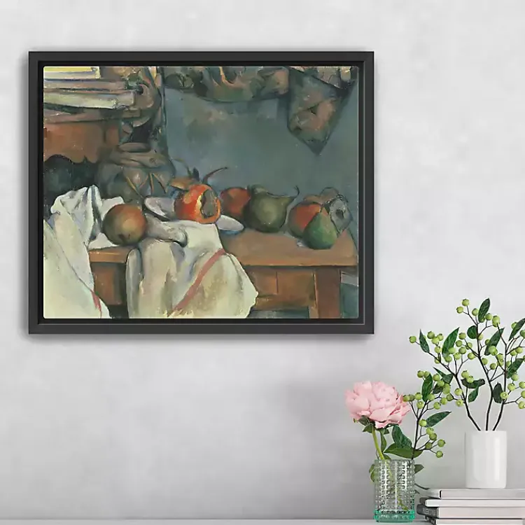 Kirklands Home Canvas Art|Ginger Pot and Pomegranate Canvas Print, 22x18 in. Multi