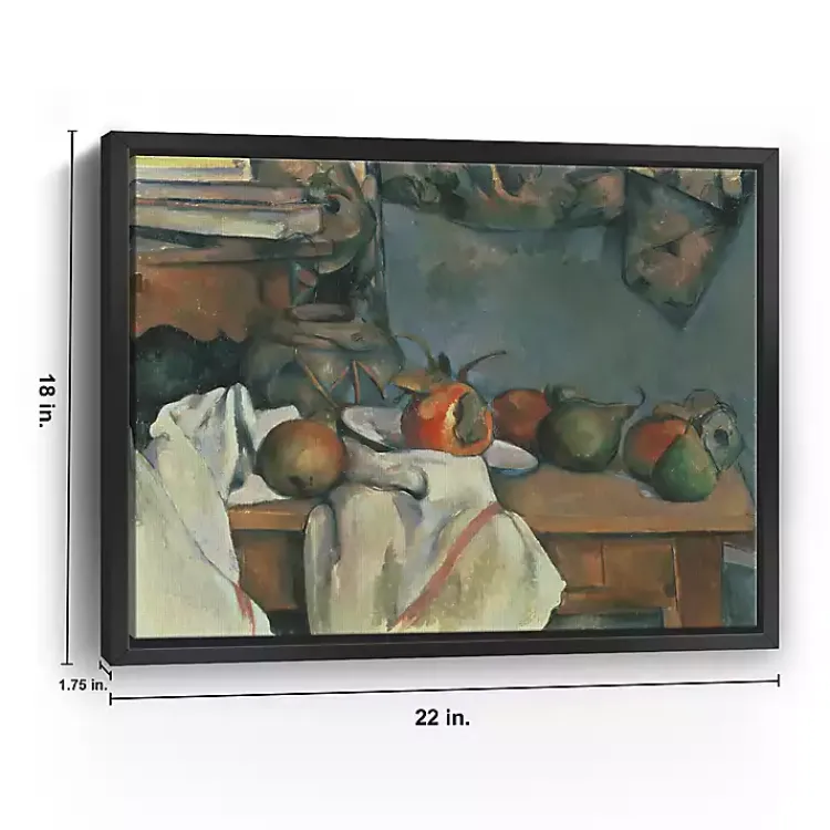 Kirklands Home Canvas Art|Ginger Pot and Pomegranate Canvas Print, 22x18 in. Multi