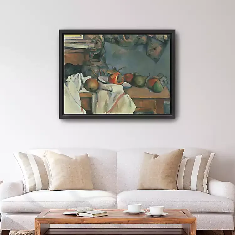 Kirklands Home Canvas Art|Ginger Pot and Pomegranate Canvas Print, 42x32 in. Multi