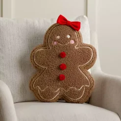 Gingerbread Girl Pillow Pillows
