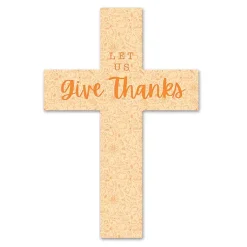 Discount Give Thanks Cross Wall Plaque Fall