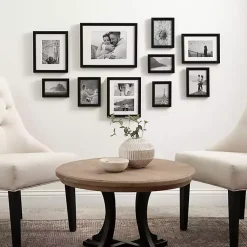 Kirklands Home Gallery Wall Frames|Glam Black 10-pc. Gallery Wall Frame Set