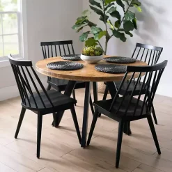 Kirklands Home Dining Tables|Glenn Natural Wood Dining Table Tan