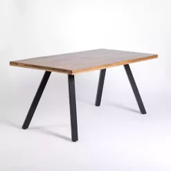 Kirklands Home Dining Tables|Glenn Natural Wood Rectangular Dining Table Brown