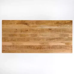 Kirklands Home Dining Tables|Glenn Natural Wood Rectangular Dining Table Brown