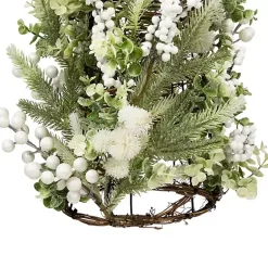 Discount Glitter Pine and Berry Mini Christmas Tree Christmas Arrangements & Garland