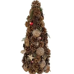 Glitter Pinecone Christmas Tree Christmas Decorations