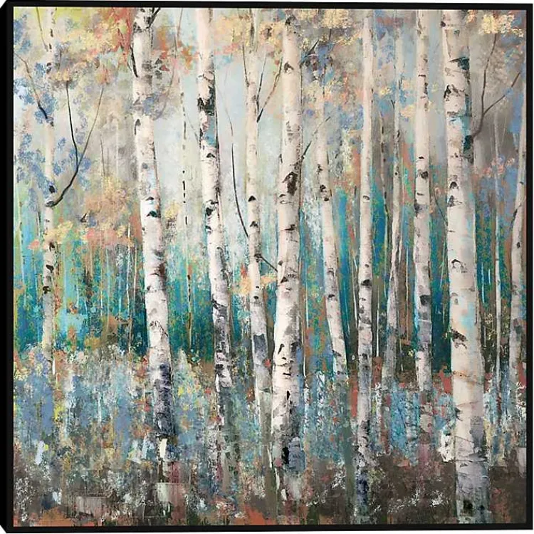 Kirklands Home Canvas Art|Glorious Forest Framed Canvas Art Print