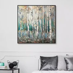 Kirklands Home Canvas Art|Glorious Forest Framed Canvas Art Print