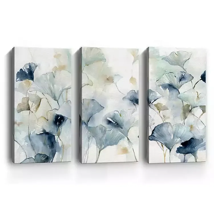 Kirklands Home Canvas Art|Glorious Ginko Canvas Art Prints, Set of 3