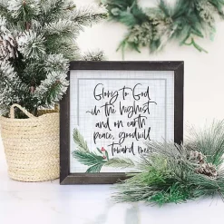 Sale Glory to God Framed Wall Plaque Christmas Art & Wall Decor