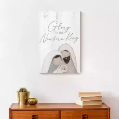 Outlet Glory to the Newborn King Canvas Art Print Christmas Art & Wall Decor