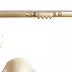 Kirklands Home Wall Plaques|Glossy Gold Leaves Framed Wall Plaque