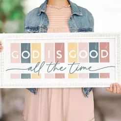 Kirklands Home Wall Quotes & Signs|God is Good All The Time Wall Plaque