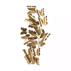 Kirklands Home Wall Plaques|Butterflies in Flight Wall Plaque Gold
