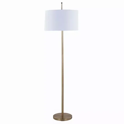 Kirklands Home Floor Lamps|Cassie Floor Lamp Gold