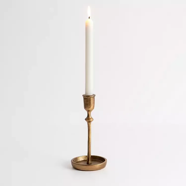 New Cast Iron Taper Candle Holder, 8 in. Candle Holders