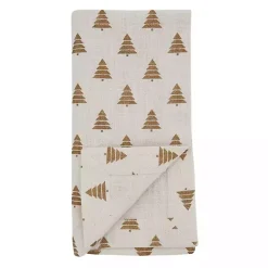 Outlet Gold Christmas Tree Napkins, Set of 4 Christmas Dining & Entertaining