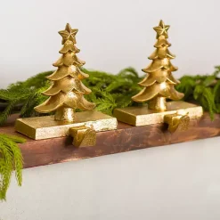 Online Christmas Tree Stocking Holders, Set of 2 Christmas Stockings & Stocking Holders