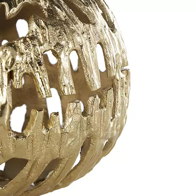 New Cut-Out Metal Orbs, Set of 3 Bowl Filler