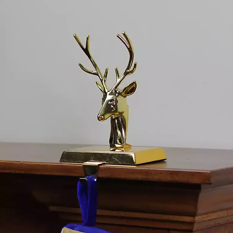 Clearance Deer Stocking Holder Christmas Stockings & Stocking Holders