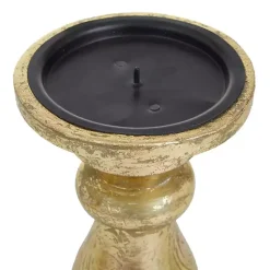 Hot Distressed Wood Candle Holders, Set of 3 Candle Holders