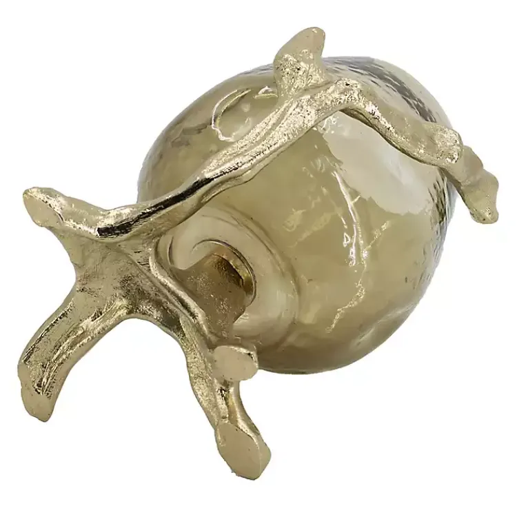 Sale Glass and Metal Driftwood Candle Holder Candle Holders