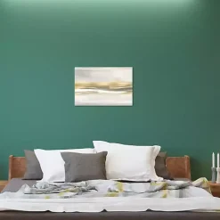 Kirklands Home Canvas Art|Gold Highlight Canvas Art Print