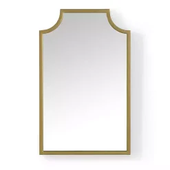 Kirklands Home Decorative Mirrors|Metal Abigail Mirror Gold