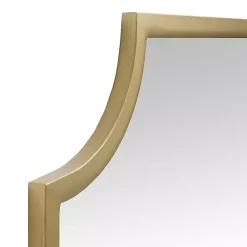 Kirklands Home Decorative Mirrors|Metal Abigail Mirror Gold