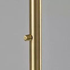 Kirklands Home Floor Lamps|Metal Arched Floor Lamp Gold